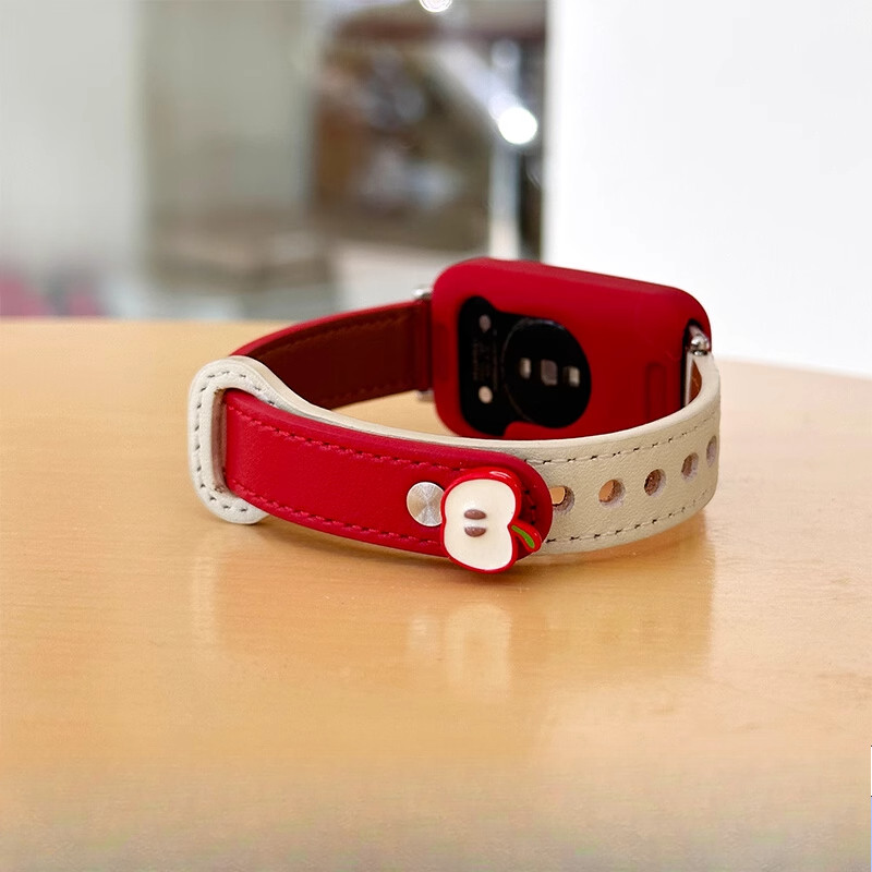 Phụ Nữ Dễ Thương Dây Da Mỏng Cho Huawei Smart Band 10 Band 9 Band 8 Vòng Tay Wistband Huawei Band 10