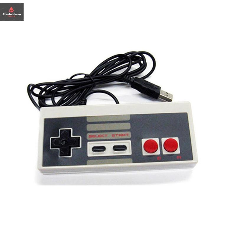 1 / 2 Chiếc NES Bộ Điều Khiển USB Có Dây Tay Cầm Chơi Game PC / USB / NESputer Trò Chơi Điện Tử Tay 