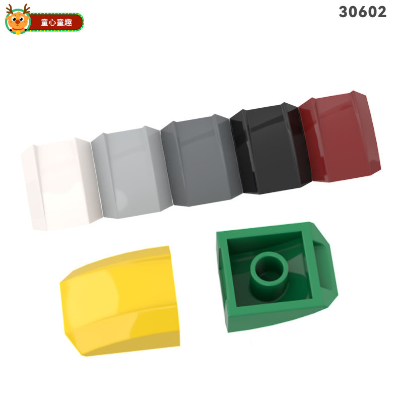 Tương thích với Lego 30602 Gạch cong 2x2 Bộ phận chất lượng cao Đồ chơi MOC Đồ chơi lắp ráp DIY Đồ c