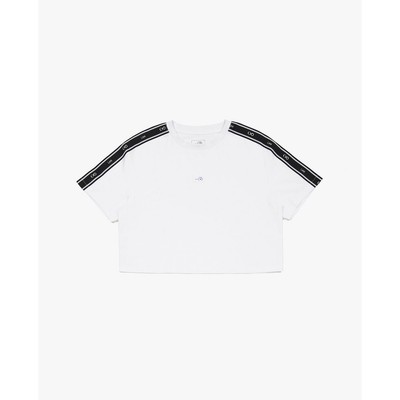 LEE - Áo croptop nữ cổ tròn tay ngắn Indigo Seasonal_LWT0092693RX00F-K14000