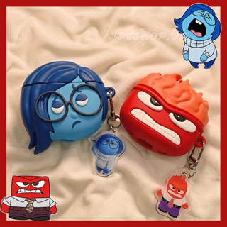 Hoạt Hình Từ Trong Ra + Mặt Dây Chuyền Silicon Cho airpods Pro airpod 4 Vỏ Tai nghe không dây Apple Airpodspro1 / 2 / 3 Vỏ Tai Nghe Mềm Chống Rơi