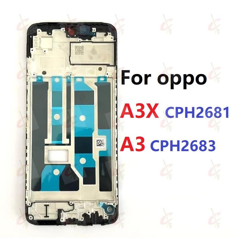 Khung xương gắn màn lcd Cho OPPO A3X A3 4G 5G CPH2681 CPH2683 CPH2641