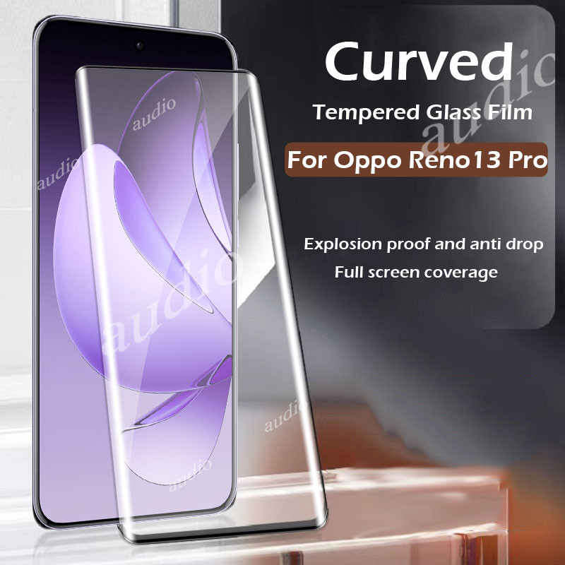 Oppo reno13 pro 5G 3D Màn Hình Uốn Nóng Mặt Trước Bảo Vệ Cho Oppo Reno 13 pro Oppo Reno 13Pro 5G 202
