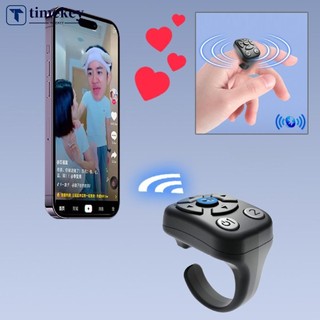 Timekey 7 Nút Đầu ngón tay Blutooth Điều khiển từ xa Cuộn ngón tay Điện thoại di động Điều khiển Video Gậy Selfie Trang tự động Bộ điều khiển máy ảnh C2O9