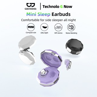 Tai nghe Bluetooth 5.3 Goojodoq giảm tiếng ồn khi ngủ, tai nghe không dây nhẹ và thoải mái, siêu chờ