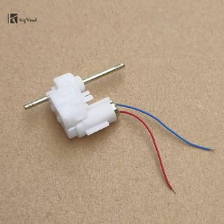 KgYerl 614 Động cơ bánh răng không lõi 3.7V 390RPM Trục kép Micro Coreless Gear Giảm tốc Động cơ DIY Sở thích Đồ chơi ô tô mới