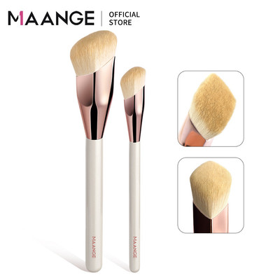 Cọ makeup chuyên nghiệp MAANGE Bộ 2 cọ trang điểm mặt kim cương 52294