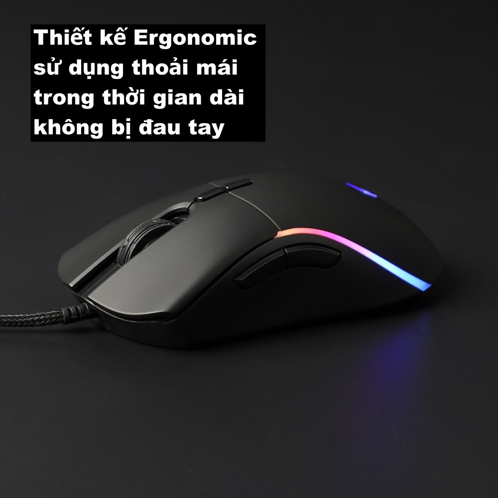 Chuột Gaming Meetion GM19 Có App Cài Macro Độ Nhạy Max 12000DPI Led RGB Tùy Chỉnh Phù Hợp Chơi Game Chuyên Nghiệp | BigBuy360 - bigbuy360.vn