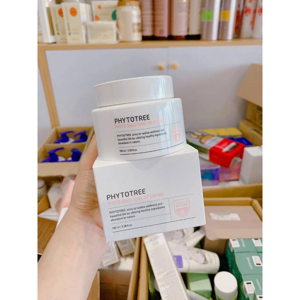 Kem dưỡng trắng da, chống lão hoá Phytotree Phyto Seend Tone Up Cream 100ml