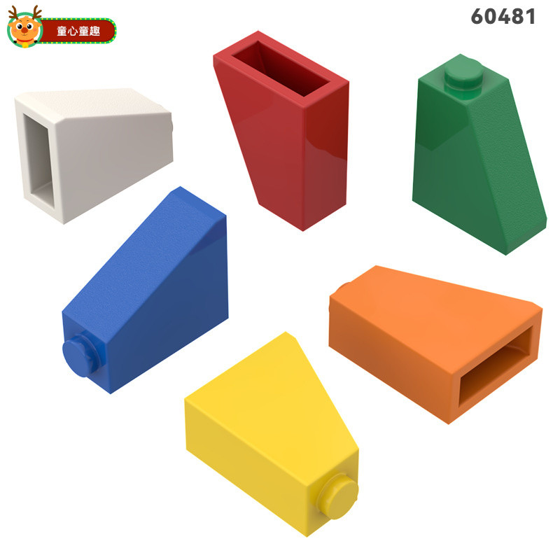 Tương thích với Lego 60481 2x1x2 65°Gạch dốc Phần Chất Lượng Cao MOC Đồ Chơi DIY Lắp Ráp Đồ Chơi Giá