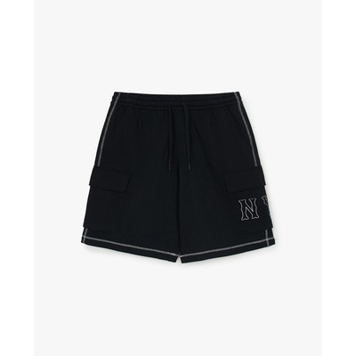 MLB - Quần short unisex ống rộng Basic Coopers Logo_3ASPB0653-50BKS