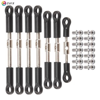 7 Chiếc Phía Trước Phía Sau Thanh Buộc Servo Liên Kết Với Bóng Vít Cho 144001 144010 124017 124019 Phụ tùng ô tô RC