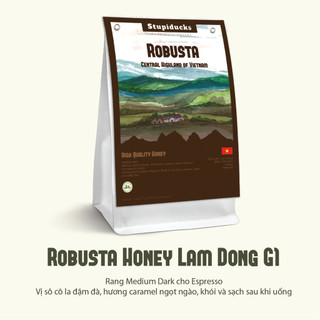  Cà Phê Việt Nam Robusta Chư Păh Gia Lai Natural Process - Stupiducks Specialty Coffee  SSC  