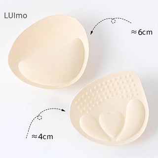 Luimo 1 Cặp Cao Su Ngực Miếng Lót Áo Ngực Thoáng Khí Chèn Có Thể Tháo Rời Nữ Thể Thao Áo Ngực Miếng Lót Hoặc Đồ Bơi Chèn 4cm / 6cm SBS