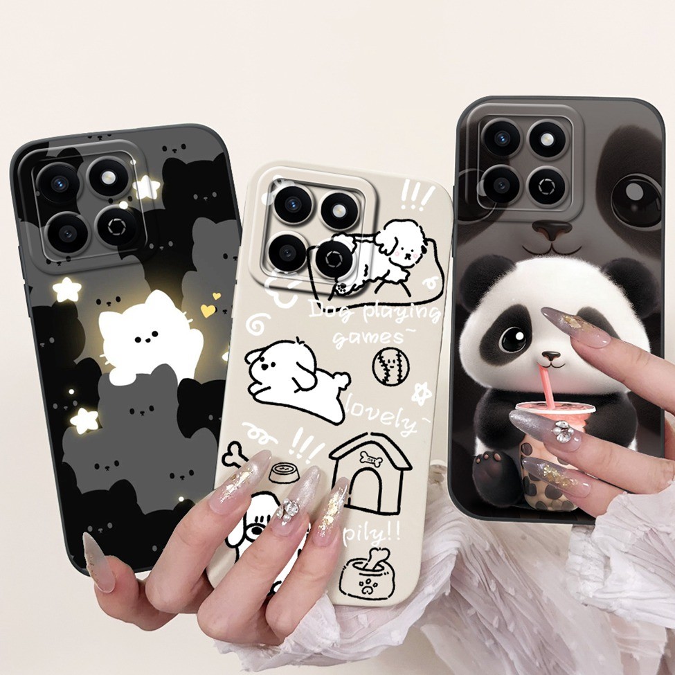 Ốp lưng Honor X7c 4G ALT-LX2 Hoạt Hình Dễ Thương Thẩm Mỹ Thời Trang Mát Silicon Ốp Lưng Honor X7c Vỏ