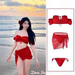 Zilvia_Fashion Bikini Ba Mảnh Nữ Đồ Bơi Có Miếng Đệm Ngực Thời Trang Và Gợi Cảm V237