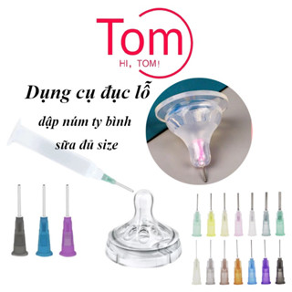Đục lỗ núm ti,Đục lỗ núm bình sữa tăng size núm,Đục lỗ núm ti bình sữa cho bé,Dùng Mọi Loại Núm Ti,Nhiều phân loại