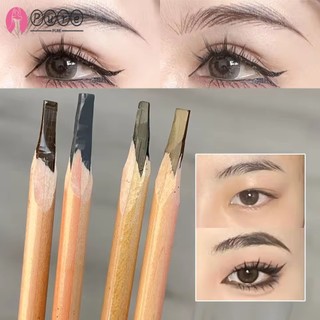 [BZ] 1 / 2 Cái [Đối tác tốt] Bút chì kẻ mày đa chức năng 3 trong 1 | Công cụ kẻ mắt hình mỏ vịt, Công thức không gây dị ứng cho da nhạy cảm, 4 tùy chọn màu sắc tự nhiên