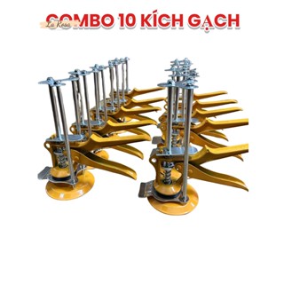Combo 10 chiếc kích nâng gạch ốp lát tường , con đội kê gạch men ốp tường 3 trụ dày dặn .