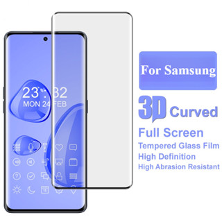 Toàn Bộ Kính Cường Lực Bảo Vệ Màn Hình Viền Cong Cho samsung galaxy S23 S22 S21 S20 Ultra Plus Note 20 ultra 10 8 9 S8 S9 S10 Plus