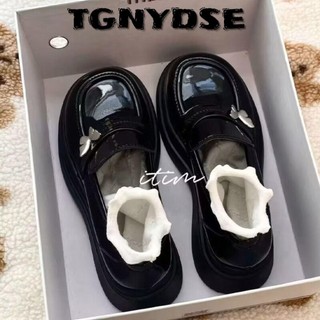 Máy bơm TGNYDSE, Giày Mary Jane thời trang mùa thu, Giày nữ mùa xuân trang trí nơ
