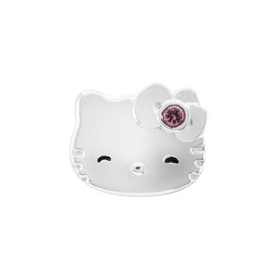 Hạt Charm Bạc đính đá PNJ ❤️ HELLO KITTY ZT00W000027