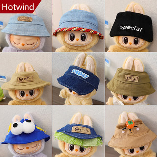 Hw (Hat Onl) Cho 17 cm LABU mũ ngồi dự tiệc macaron 17 cm mặt dây chuyền búp bê xô mũ Kawaii Phụ kiện búp bê dễ thương Đồ chơi trẻ em bé gái