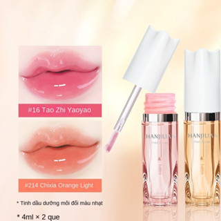 Son môi dầu dưỡng môi thay đổi màu sắc nhạy cảm Langmanni