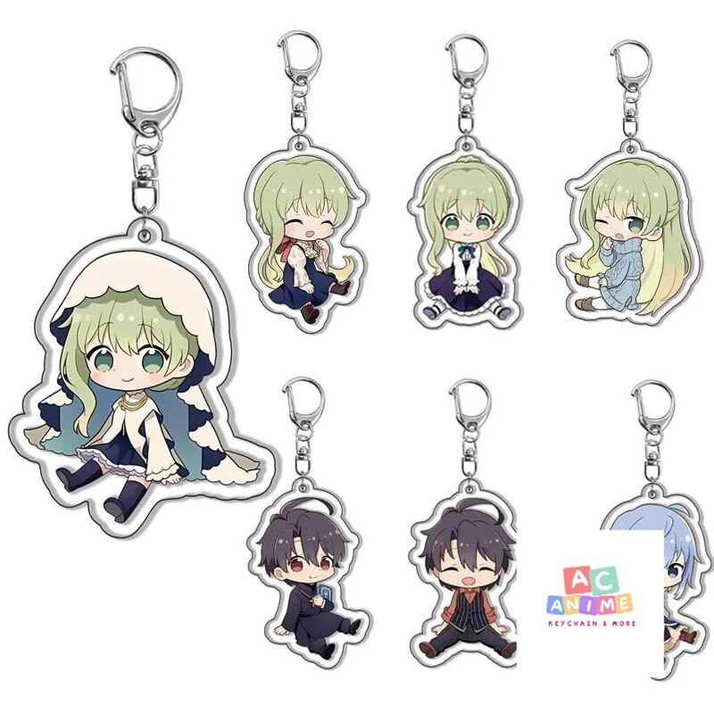 Móc khóa Saint Cecilia and Pastor Lawrence Anime Cute Acrylic Figure Cecilia a01 Phụ kiện trang trí 