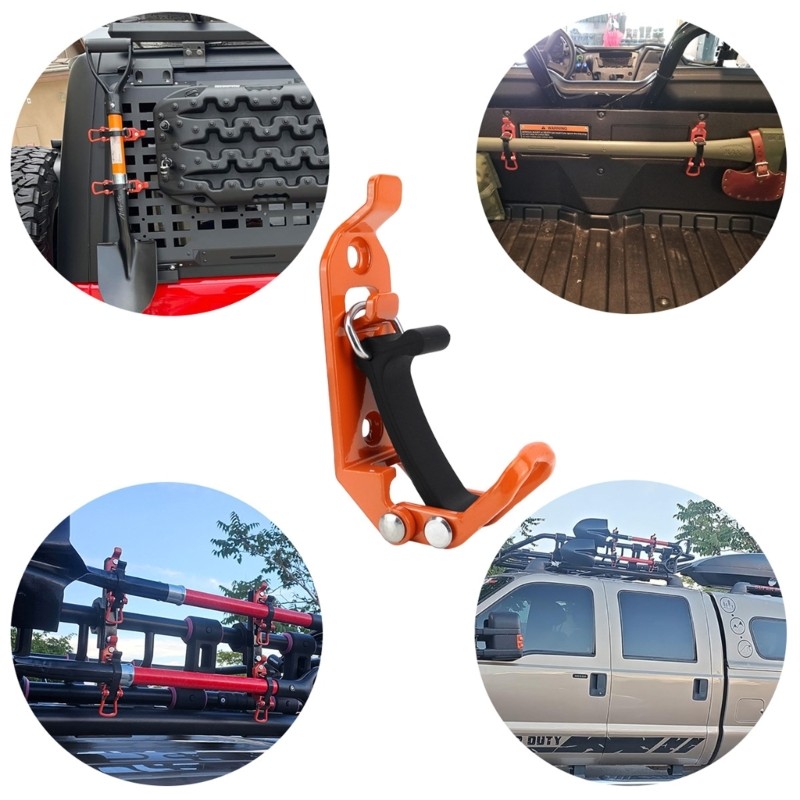 jio Multipurpose Roof Rack Accessories Metal Roof Rack Clamps for Trucks Vehicles