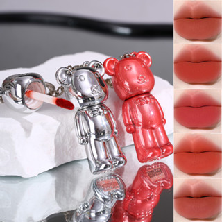 Son Môi ZVEV bear Màu Nhung Lì  Móc Khóa Trang Điểm Cho Nữ Sinh  Tiệc Tùng