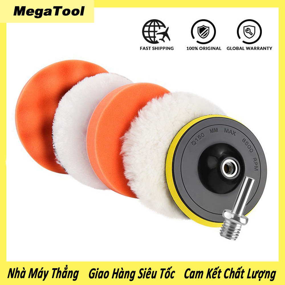 Bộ 6 Miếng Đánh Bóng Bánh Xe