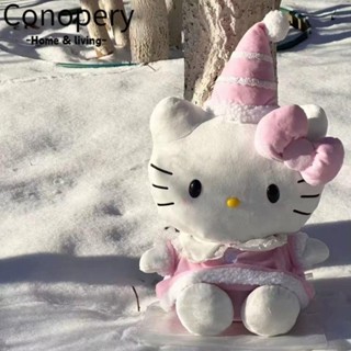 Búp bê Hello Kitty CONOPERY, Búp bê nhồi bông hoạt hình 28 / 45cm, Gối ngủ Hello Kitty sang trọng