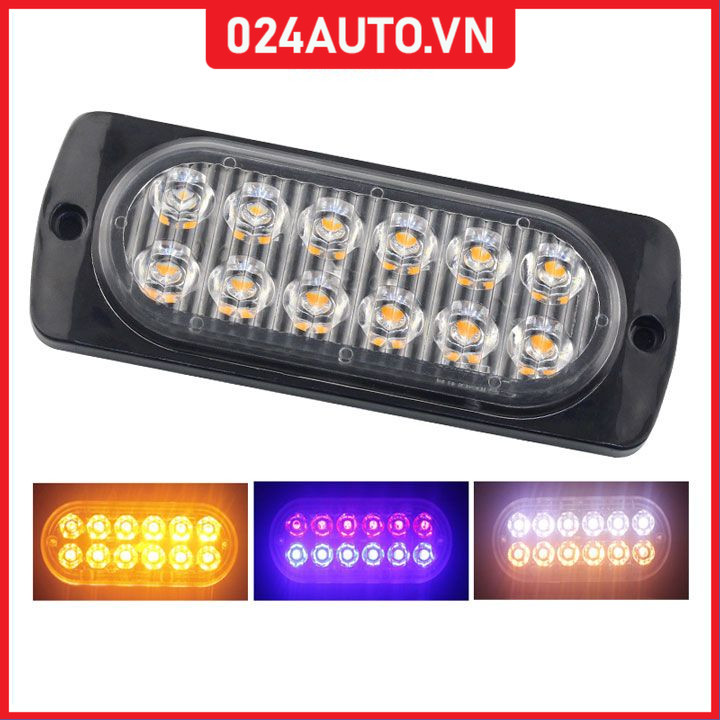 Đèn led lymoyo nhấp nháy 12v-24v led 2 màu xanh đỏ