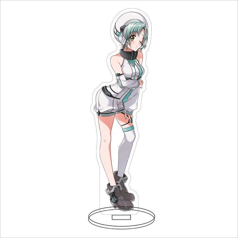 Móc Khoá, Mô Hình Standee Anime D4D Rinku Aimoto Trang Trí Bàn Học