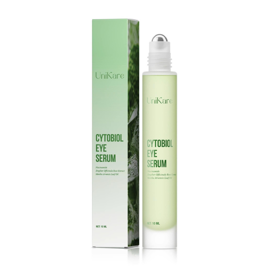 Mới- Serum Lăn Mắt UNIKARE 10ml Hỗ Trợ Cải Thiện Quầng Thâm Mắt & Bọng Mắt CYTOBIOL EYE LePeau