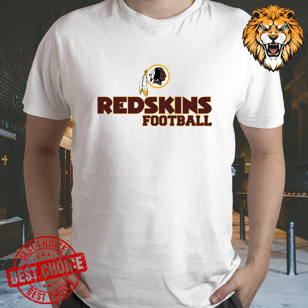 Washington Topskins Football T ShirtlTops Quần áo dạo phố thông thường