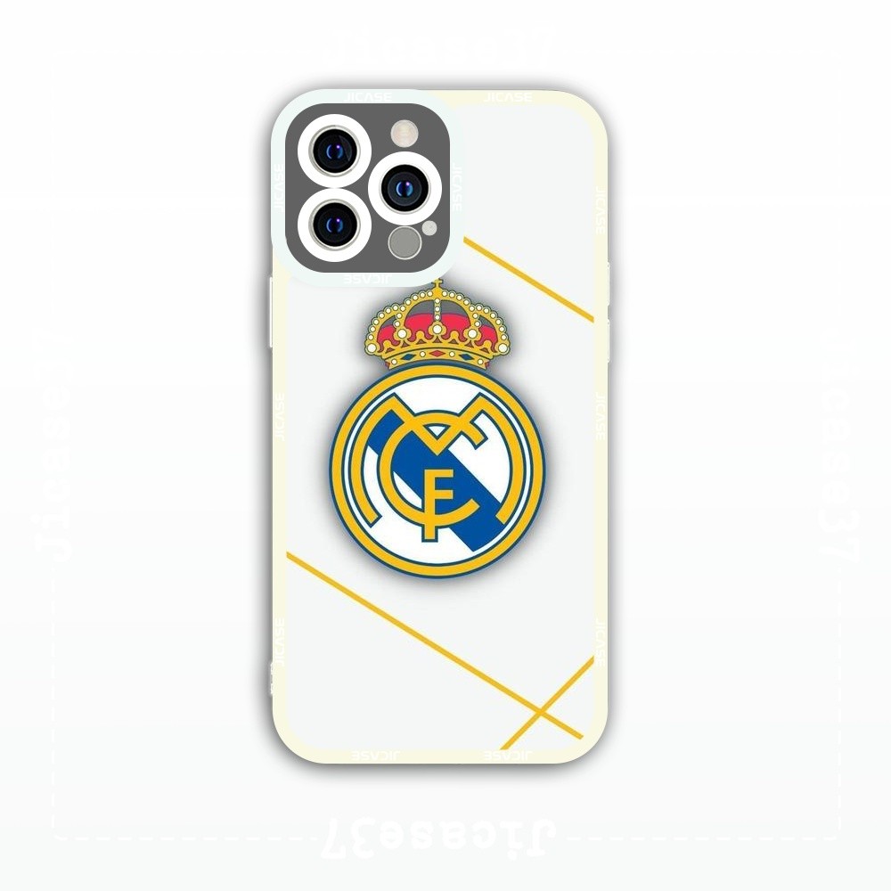 Ốp lưng iPhone Chủ đề bóng đá logo câu lạc bộ Real Madrid