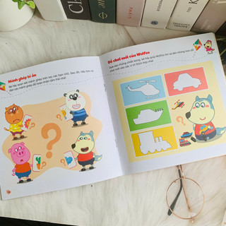 Sách - Combo 6 cuốn Wolfoo khám phá