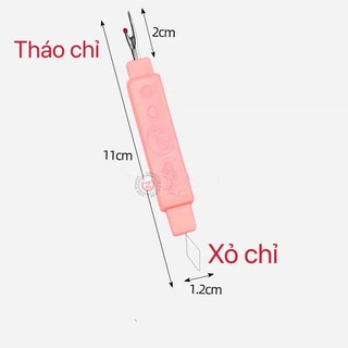 Dụng cụ xỏ chỉ + tháo chỉ 2 trong 1 - thuận tiện- dễ sử dụng