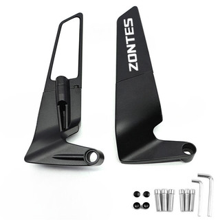Dành Cho Xe Zontes G1 125 ZT125 G1 ZT125U ZT 125 U ZT 310R 310X ZT310R 310M Xe Máy CNC Gương Chiếu Hậu Cánh Cố Định