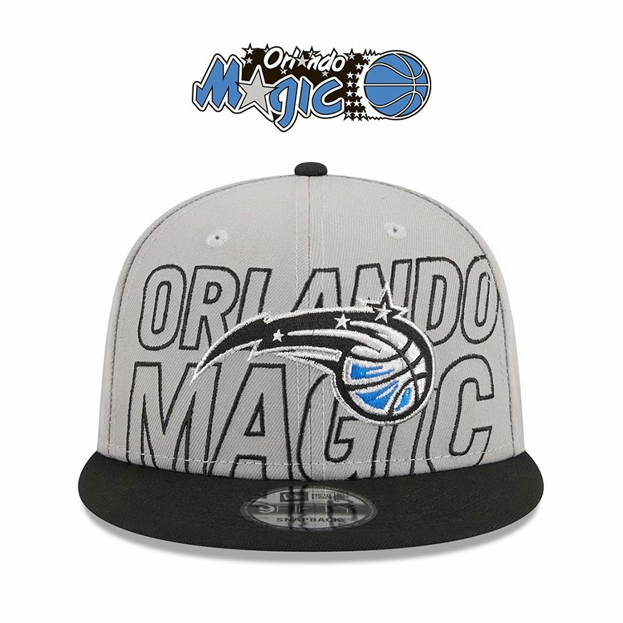 Mũ Snapback NBA Orlando Magic Mũ Hip Hop Mũ vải trơn