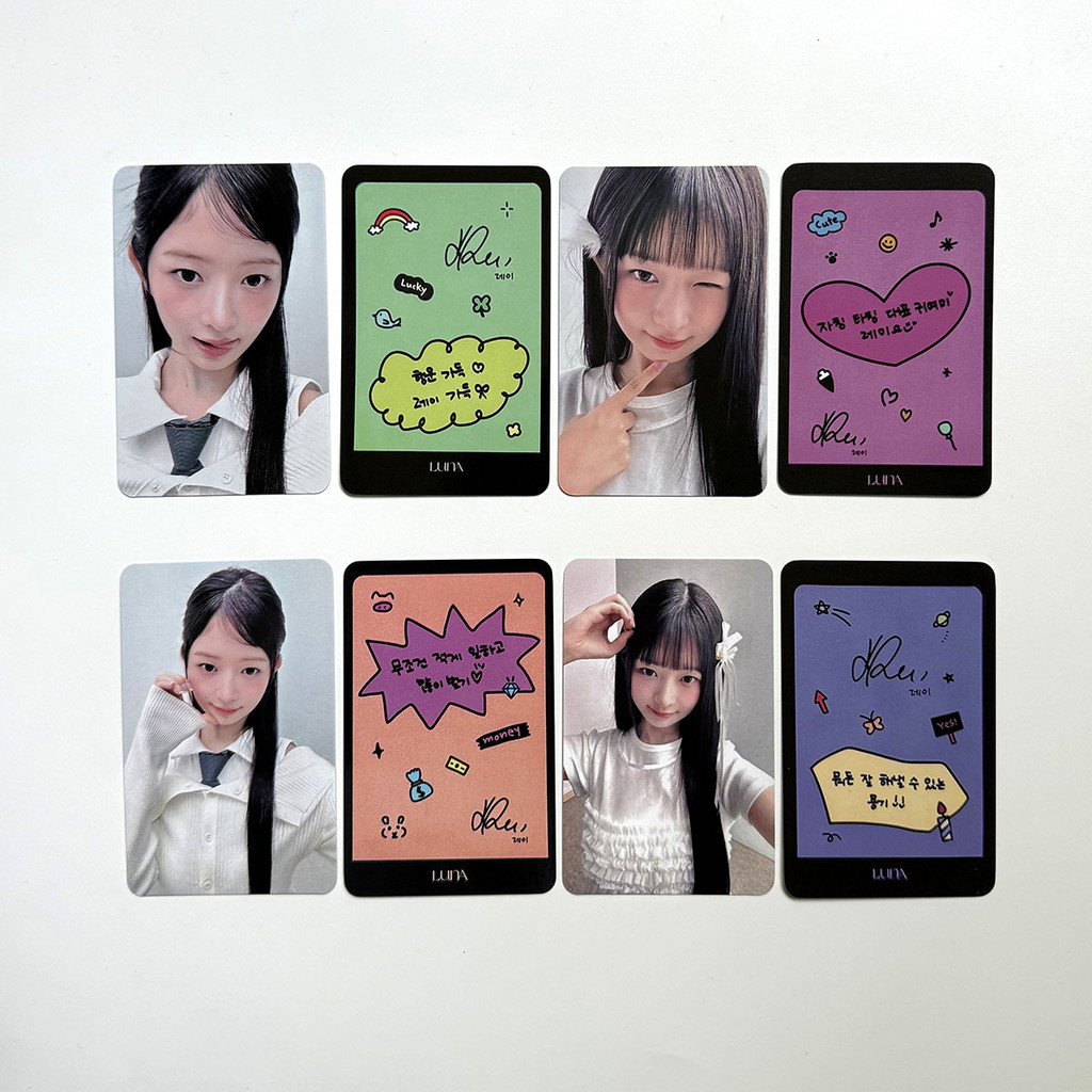 4 card quang Kpop Idol IVE REI