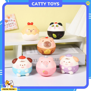Đồ chơi bóp squishy giảm stress, đồ chơi thú mắt lồi bóp giảm căng thẳng hình động vật dễ thương cho bé - Catty Toys