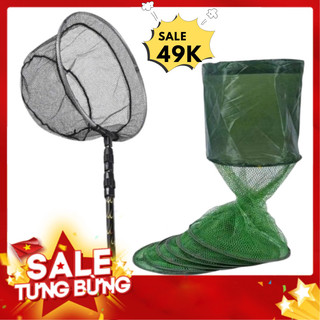  Bộ combo vợt 2m1 kèm rọng cá 25cmx1m2 có túi đựng câu đơn câu đài giá rẻ - HM2K MALL 