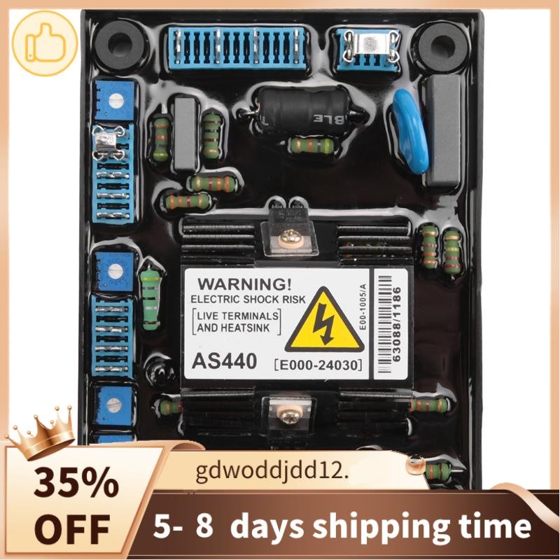 Máy phát điện AS440 cao cấp Bộ điều chỉnh điện áp tự động Đầu vào AC 190-264V 4A AVR Bộ điều chỉnh đ