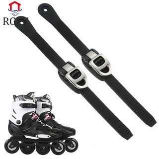 Dây đeo giày trượt patin RGFV, Dây đeo cố định có thể điều chỉnh Khóa giày trượt patin, Phụ tùng thay thế đa năng Hợp kim Giày trượt băng màu đen Khóa trượt băng ngoài trời