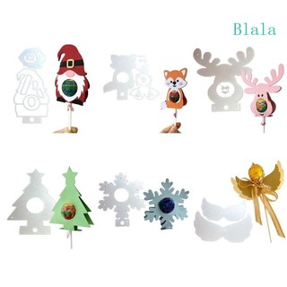 Blala Giáng Sinh Lollipops Cắt Kim Loại Chết Thêu Sò Stencil Chết Cắt Thẻ Dập Nổi DIY Album Ảnh Bản Mẫu Khuôn
