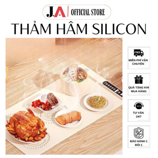 Thảm Hâm Nóng Đồ Ăn Chất Liệu Silicon Chịu Nhiệt Cuộn Gọn 185Uw, Giữ Nhiệt Thức Ăn Tiện Dụng, Thảm Hâm Cao Cấp - JA OFFI