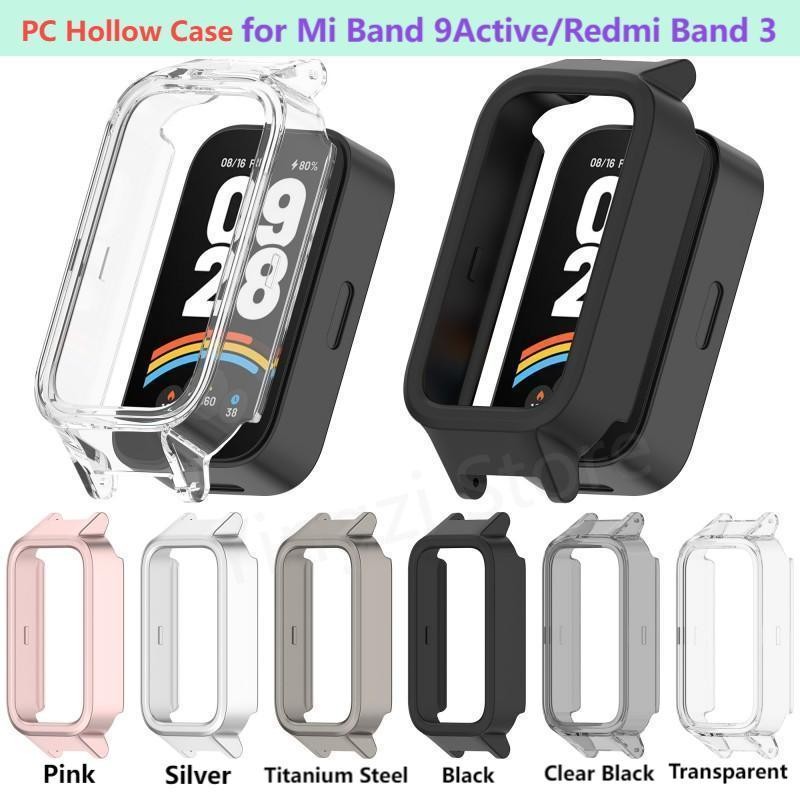 Ốp Lưng PC Rỗng Cho Xiaomi Mi Band 9 Active / Redmi Band 3 Bảo Vệ SmartWatch